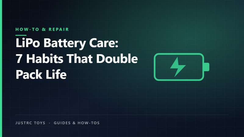 LiPo Battery Care: 7 Habits That Double Pack Life