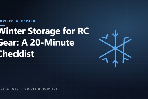 Winter Storage for RC Gear: A 20-Minute Checklist